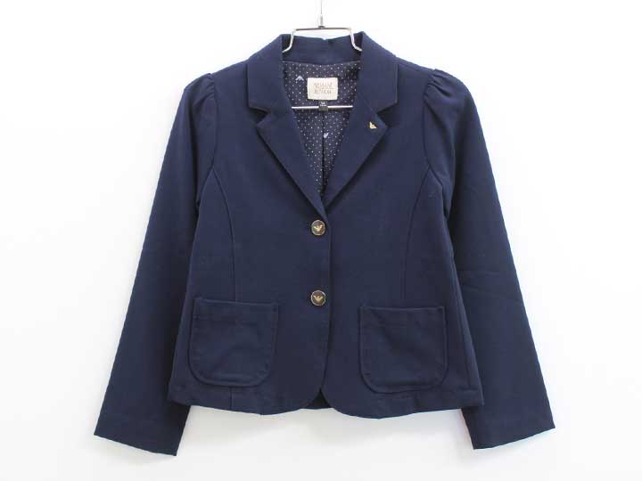 Rakuten - アルマーニジュニア ジャケット 112cm キッズ 女児 紺【中古】●
