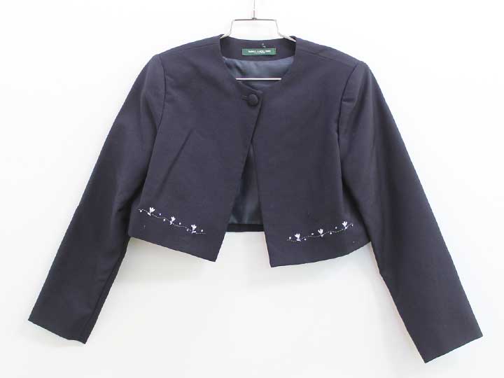 Rakuten - ミキハウス ボレロ 130cm キッズ 女児 濃紺【中古】●