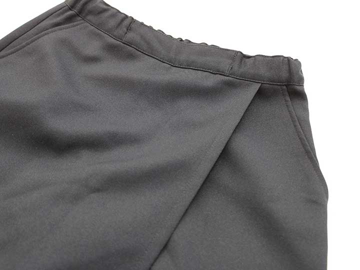 【SALE!】イーエスキッズ ラップキュロット 120cm キッズ 女児 紺 お受験【中古】●