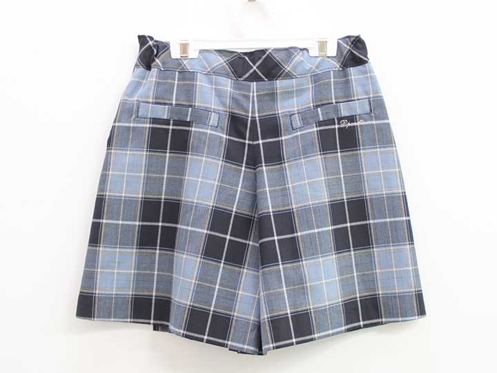 【値下げ!】ポンポネット ラップキュロット 150cm キッズ 女児 青系【中古】●