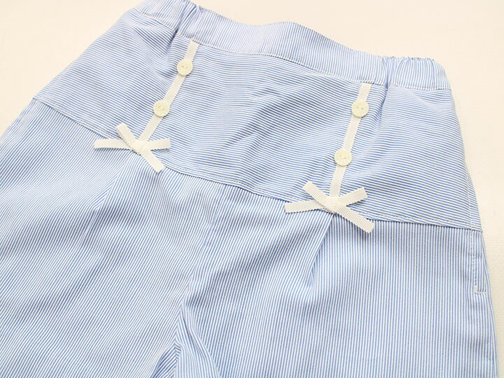 ペアレンツドリーム キュロット 100cm キッズ 女児 水色 入学【中古】●