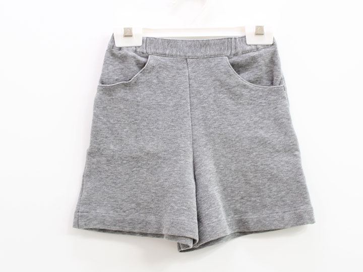 ファミリア キュロット 110cm キッズ 女児 グレー【中古】●