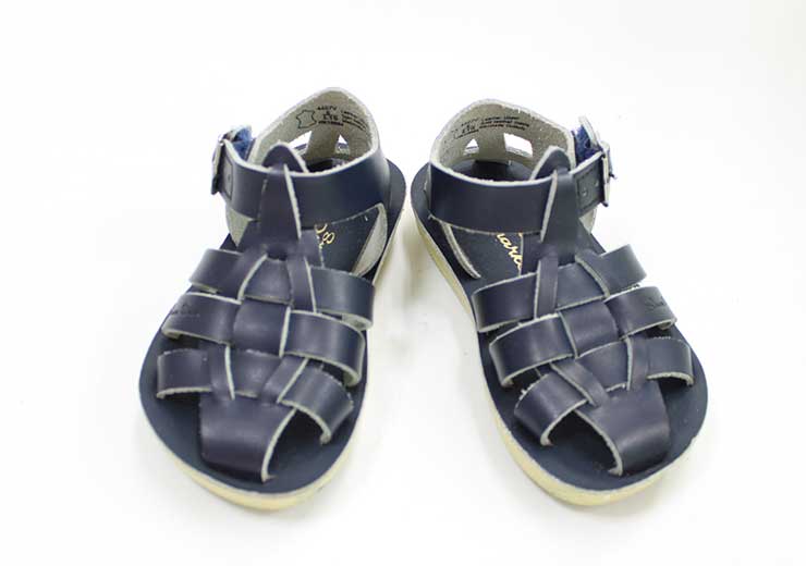Sandals - ソルトウォーター サンダル 14cm キッズ 女児 紺【中古】●