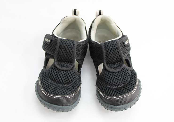 ミキハウスダブルビー シューズ 15cm キッズ 男児 女児 黒【中古】●