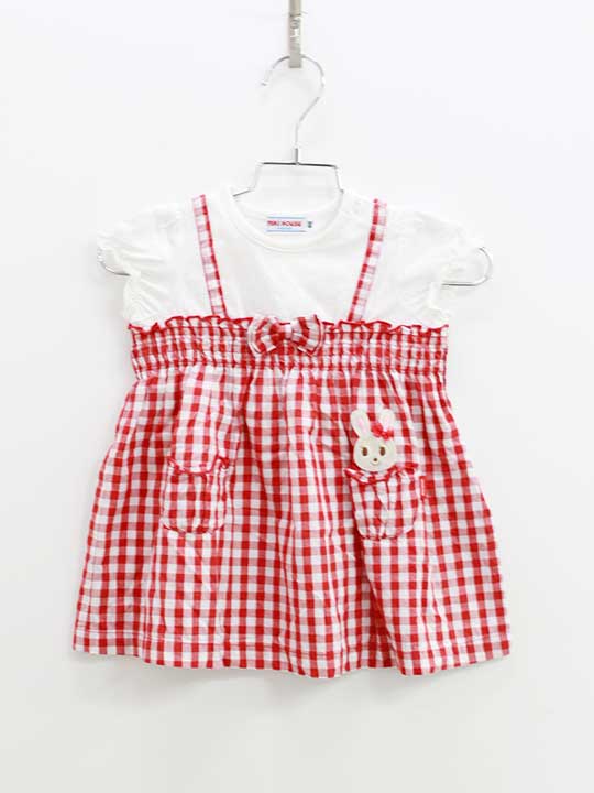 ワンピース 女の子 ベビー 子供服 半袖 プリンセスドレス 韓国 カジュアル 綿 コットン 夏服 1歳 2歳 3歳 70 80 90 100cm対応 ドット柄 草柄 総柄プリント 裏地付き