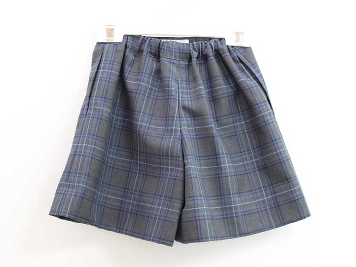 七里 キュロット 110cm キッズ 女児 グレー【中古】●