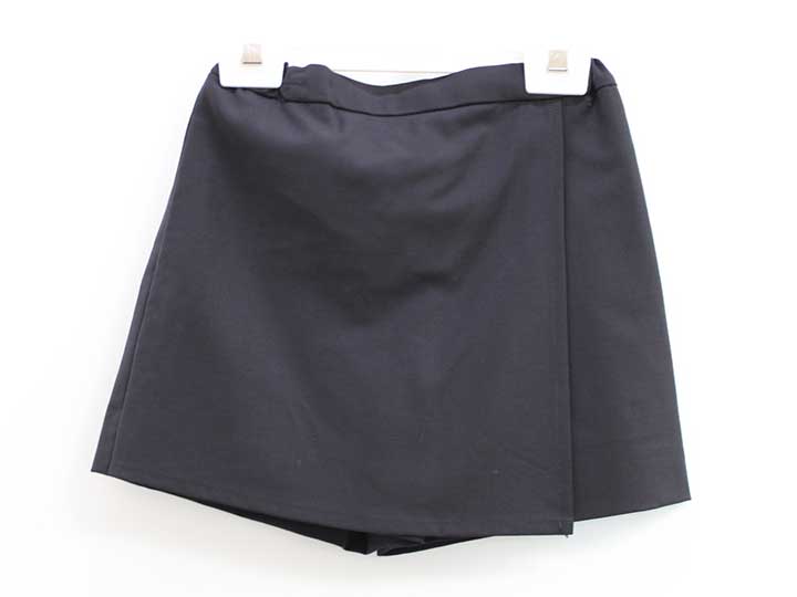アーニー＆エッシー ラップキュロット 110cm キッズ 女児 黒【中古】●