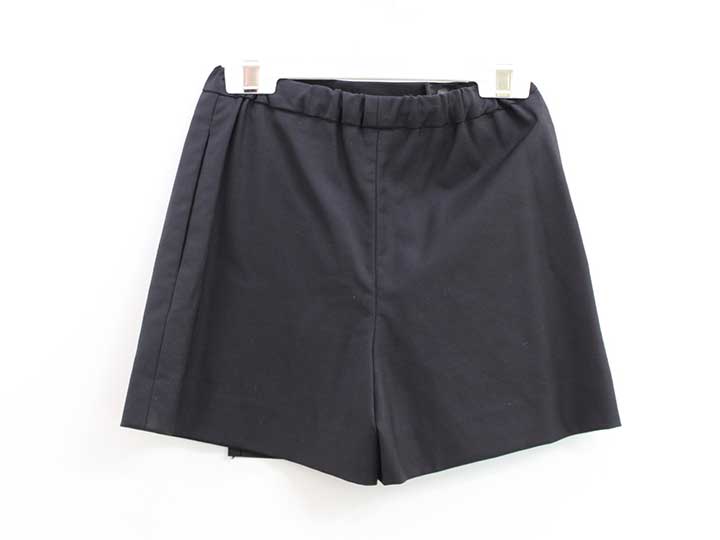 アーニー＆エッシー ラップキュロット 110cm キッズ 女児 黒【中古】●