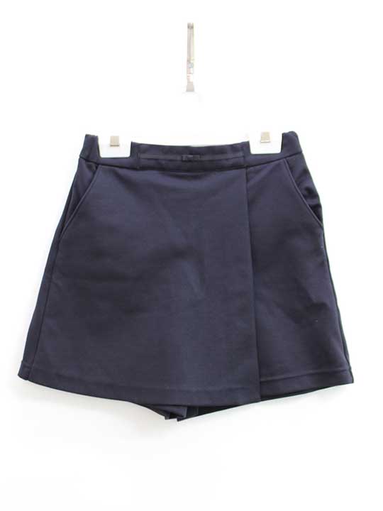 レガート ラップキュロット 120cm キッズ 女児 紺【中古】●