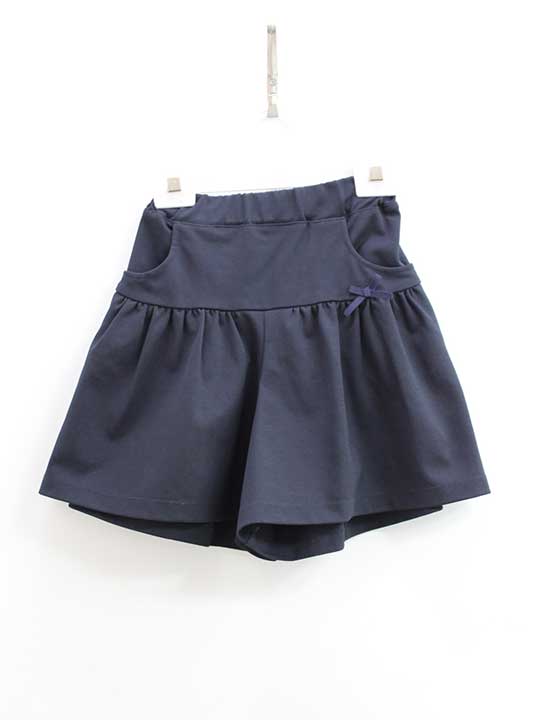 ペアレンツドリーム キュロット 120cm キッズ 女児 濃紺【中古】●