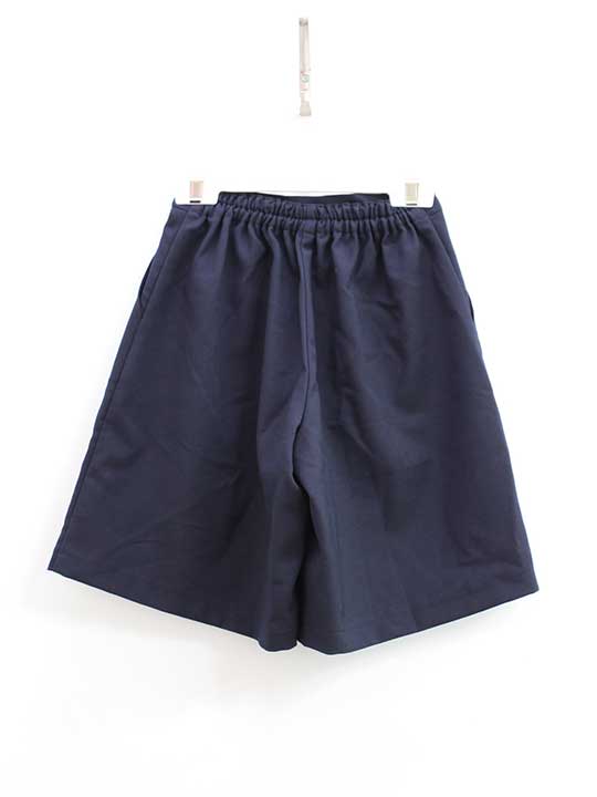 ハッピークローバー ラップキュロット 130cm キッズ 女児 紺【中古】●