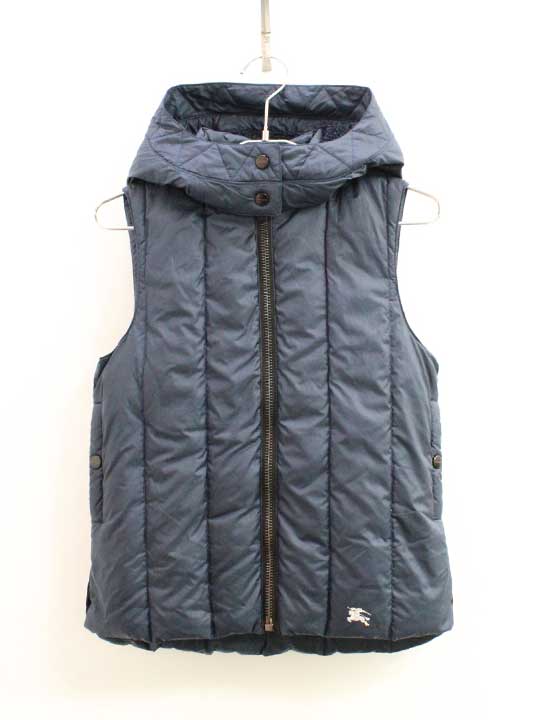 バーバリー ダウンベスト 140cm キッズ 男児 女児 紺 中古 auc-kids2nds-10634850 セカンズ&キッズセカンズ パッケージ画像