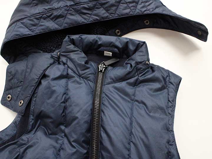 バーバリー ダウンベスト 140cm キッズ 男児 女児 紺 中古 auc-kids2nds-10634850 セカンズ&キッズセカンズ サンプル画像2