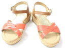 【夏SALE!】ウニサ サンダル 18cm キッズ 女児 ベージュ系 【中古】《