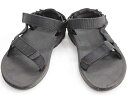 【夏SALE!】テバ サマーサンダル 19cm キッズ 男児 黒系 【中古】《
