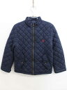 <ラルフローレン/Ralph Lauren>120cm キルティングジャケット 紺【中古】子供服 キッズ kids 男の子 秋冬 otr 110142(4)