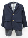 【新規値下げ!】<ビーミングバイビームス/B:MING by BEAMS>130&120cm スーツ 紺&グレー フォーマル お稽古 通塾 見学会 通学 七五三...