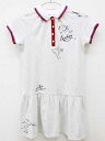 【夏物 新入荷!】＜バーバリー/BURBERRY＞152cm 半袖ワンピース グレー【中古】子供服 キッズ kids ジュニア 女の子 夏 onepi 814042