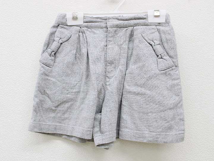 【値下げ!】＜ファミリア/familiar＞130cm キュロットスカート/キュロットパンツ/ショートパンツ グレ..