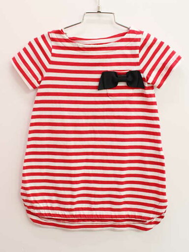 【夏SALE!】<ケイトスペードニューヨーク/kate spade new york kids>92cm 半袖ワンピース 白×赤【中古】子供服 キッズ kids ベビー服 baby 女の子 夏 onepi 035042 【夏SALE!】<ケイトスペードニューヨーク/kate spade new york kids>92cm 半袖ワンピース 白×赤【中古】子供服 キッズ kids ベビー服 baby 女の子 夏 onepi 035042