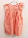 【夏SALE!】<ボンポワン/BONPOINT>86cm 半袖ワンピース ピンク【中古】子供服 キッズ kids ベビー服 baby 女の子 夏 onepi 0...