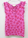 【夏SALE!】<ケイトスペードニューヨーク/kate spade new york kids>122cm ノースリーブ/ブラウス/袖なし ピンク【中古】子供服 キッズ kids 女の子 夏 tops 406042