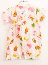 【夏SALE!】<ミキハウス/mikihouse>70cm 甚平オール ピンク 動物柄 日本製 お祭り 花火大会 納涼祭 盆踊り 湯上り【中古】子供 キッズ k...
