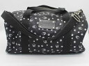 ▽Lucien Pellat-Finet/ルシアンペラフィネ▽2WAYボストンバッグ/ミニポーチ付き/BAG/鞄 ブラック/黒 レディース 【中古】春夏秋冬 1...