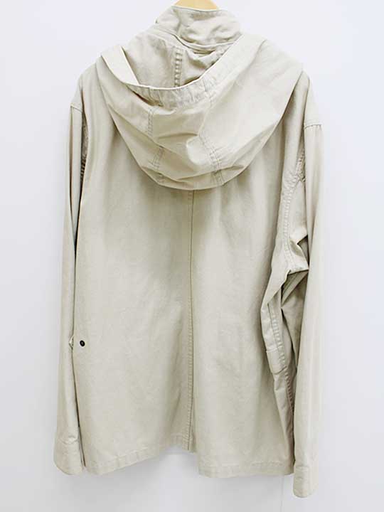 ▽Eddie Bauer/エディーバウアー▽リネン混フーディージャケット /長袖 ベージュ メンズ L 【中古】春秋 otr 510142