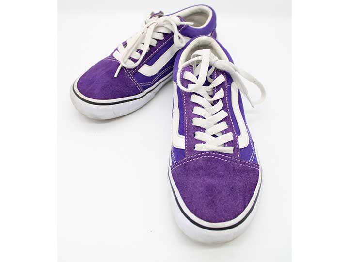 バンズ ローカットスニーカー パープル/紫 レディース 23.5【中古】▽
