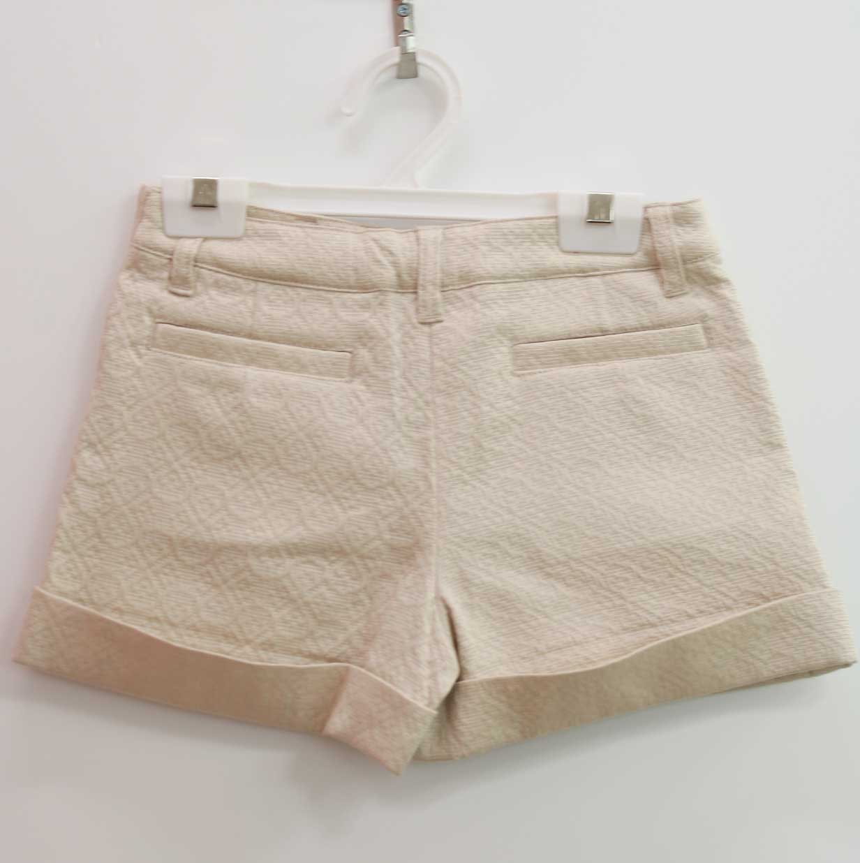 【値下げ!】『トッカ/TOCCA BAMBINI』120cm ショートパンツ/ハーフパンツ/半ズボン/短パン ベージュ 【中古】子供服 キッズ kids 女の子 春夏 bottoms 124042