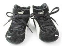 『プーマ/PUMA』 12.5cm スニーカー/スポーツシューズ/運動靴 黒×白 【中古】 子供 キッズ kids ベビー baby 男の子 春夏秋冬 shoes 528042(4)