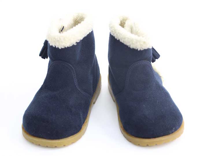 【SALE!】『ファミリア/familiar』 13.5cm ブーツ/シューズ/靴 紺 【中古】 子供 キッズ kids ベビー b..