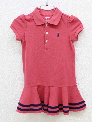 【夏SALE!】〔ラルフローレン/Ralph Lauren〕85cm 半袖ワンピース 赤×紺【中古】子供服 キッズ kids ベビー服 baby 女の子 夏 onepi 526042 【夏SALE!】〔ラルフローレン/Ralph Lauren〕85cm 半袖ワンピース 赤×紺【中古】子供服 キッズ kids ベビー服 baby 女の子 夏 onepi 526042