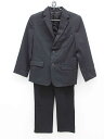〔コムサ・エンジェル/COMME ANGEL〕120cm スーツ 黒 フォーマル 卒園式 入学式 謝恩会 結婚式 冠婚葬祭 発表会【中古】子供服 キッズ kid...