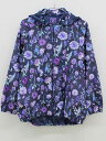 〔アナスイミニ/ANNA SUI mini〕150cm(LL) ナイロンジャンパー/ナイロンブルゾン/ウィンドブレーカー 濃紺系【中古】子供服 キッズ kids...