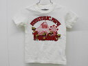ヒステリックミニ 半袖Tシャツ 90cm位 キッズ 男児 女児 白【中古】≪