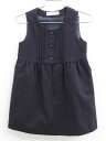 ショパン ジャンパースカート 95cm キッズ 女児 濃紺【中古】【新入荷!】≪