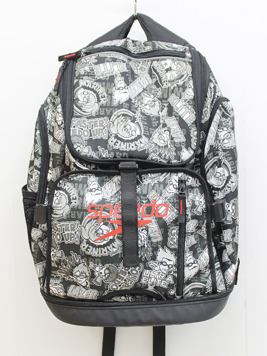 スピード スイマーズリュック キッズ 男児 女児 黒系【中古】【新入荷!】≪