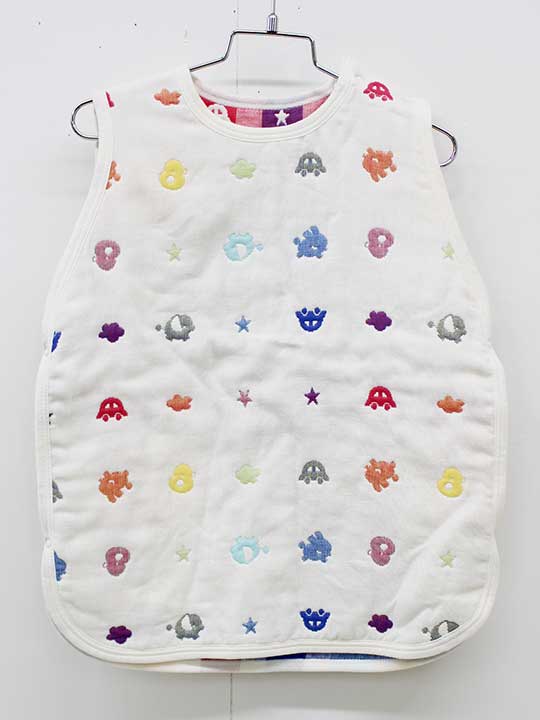 【新規SALE!】赤ちゃんの白 スリーパー 0-2才 キッズ 男児 オフホワイト【中古】【...
