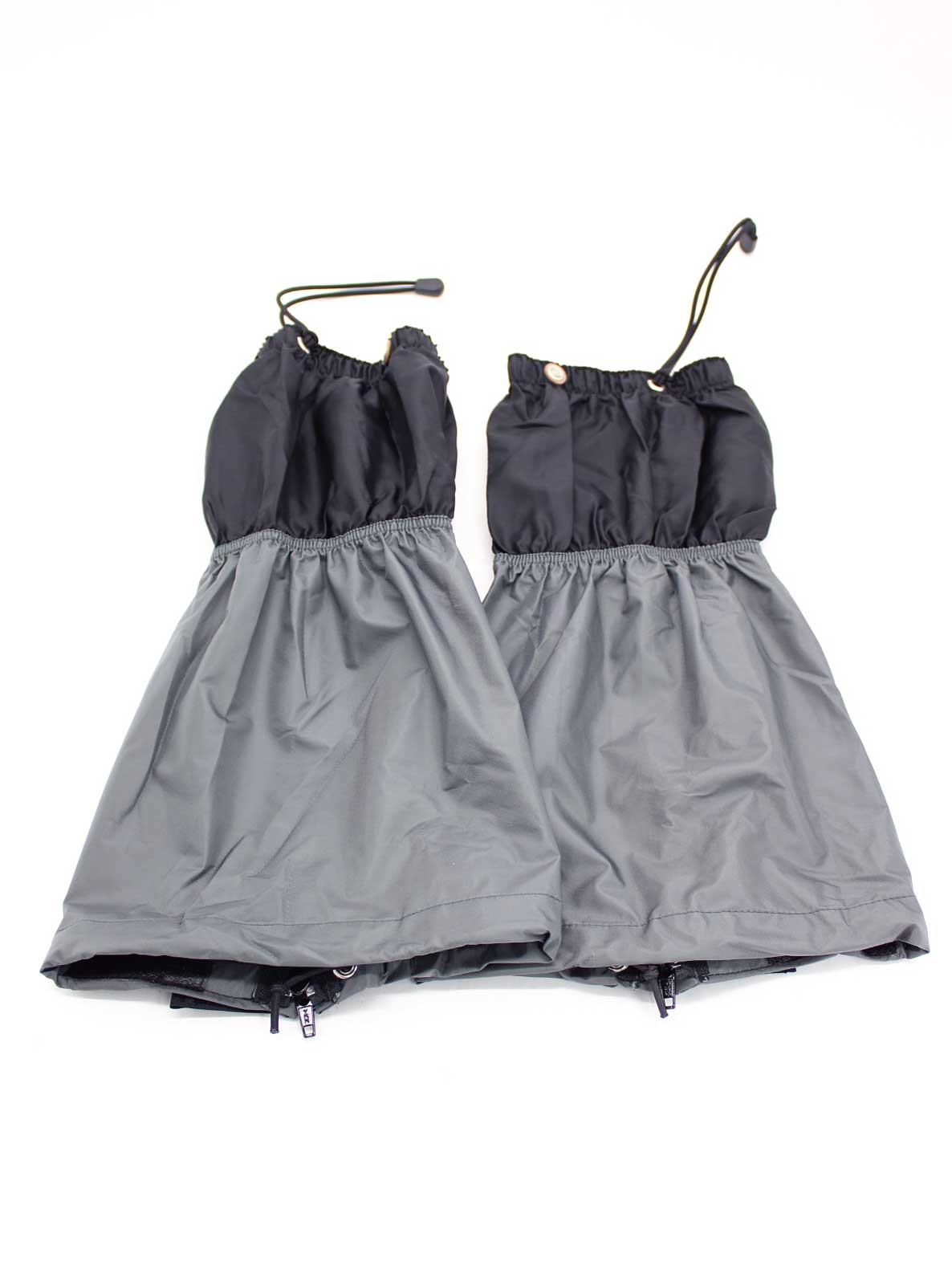 『PAINE/パイネ』登山用レッグカバー/収納袋付き/登山/ハイキング/小物 グレー×ブラック/灰色×黒 レディース メンズ ユニセックス S/M【中古】 春夏秋冬 hat etc 120142