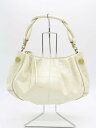 【新規値下げ】『SAZABY/サザビー』ハンドバッグ/バッグ/鞄/BAG ベージュ系 レディース 【中古】春夏秋冬 302142
