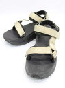 【SALE】『TELIC/テリック』厚底サンダル/サンダル/シューズ/靴 ゴールド系×ブラック/金×黒 メンズ 【中古】 春夏 703052