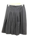 【夏SALE】セオリーリュクス AIDEN プリーツスカート 34 レディース ブラック【中古】 †