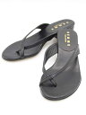 【夏SALE】レメ トングサンダル 37 レディース ブラック【中古】 †