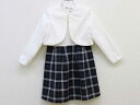 【新規値下げ!】▼ミキハウス/mikihouse▼120cm アンサンブル 白×濃紺×青 フォーマル 入学式 卒園式 結婚式 冠婚葬祭 発表会 謝恩会 【中古】...