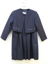 【新規値下げ!】現行(ボレロのみ)▼ミキハウス/mikihouse▼120cm アンサンブル 濃紺×青×白 フォーマル 入学式 卒園式 結婚式 冠婚葬祭 発表会...