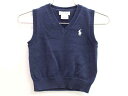 【新規値下げ!】▼ラルフローレン/Ralph Lauren▼75cm ベスト 紺 フォーマル 結婚式 七五三 冠婚葬祭 発表会【中古】子供服 キッズ kids ベビー服 baby 男の子 fml 011042