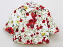 ▼ドルチェ&ガッパーナ/D&G/DOLCE&GABBANA▼144-156cm コート 白×赤×黄 【中古】子供服 キッズ kids ジュニア 女の子 春 otr 402042