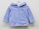 【SALE!】▼ラルフローレン/Ralph Lauren▼85cm パーカー 水色×マルチ&水色 リバーシブル 【中古】 子供服 キッズ kids ベビー服 baby 男の子 春 tops 022042
